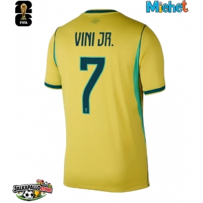 Brasilia Vinicius Junior #7 Kotipaita MM-kisat 2026 Lyhythihainen